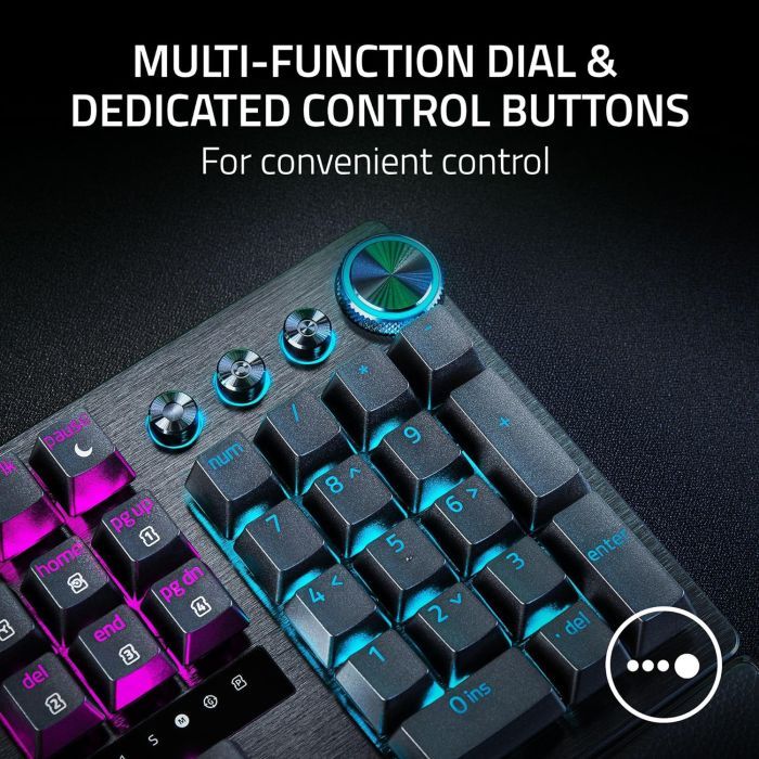 Клавиатура Razer Huntsman V3 Pro USB UA Black (RZ03-04970100-R3M1) изображение 7