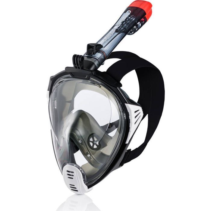 Маска для плавания Aqua Speed Drift 7091 чорний, білий 249-07 L/XL (5908217670915)