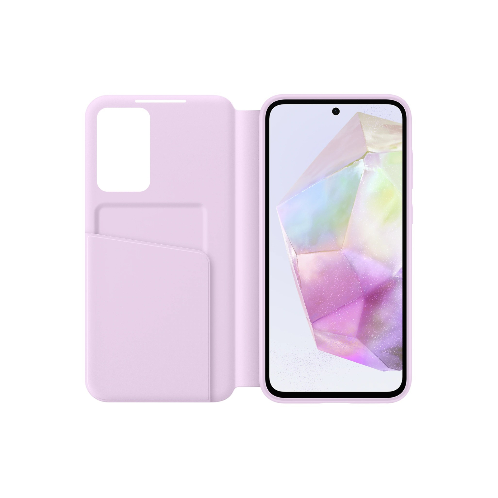 Чохол до мобільного телефона Samsung Galaxy A35 (A356) Smart View Wallet Case Violet (EF-ZA356CVEGWW) зображення 4