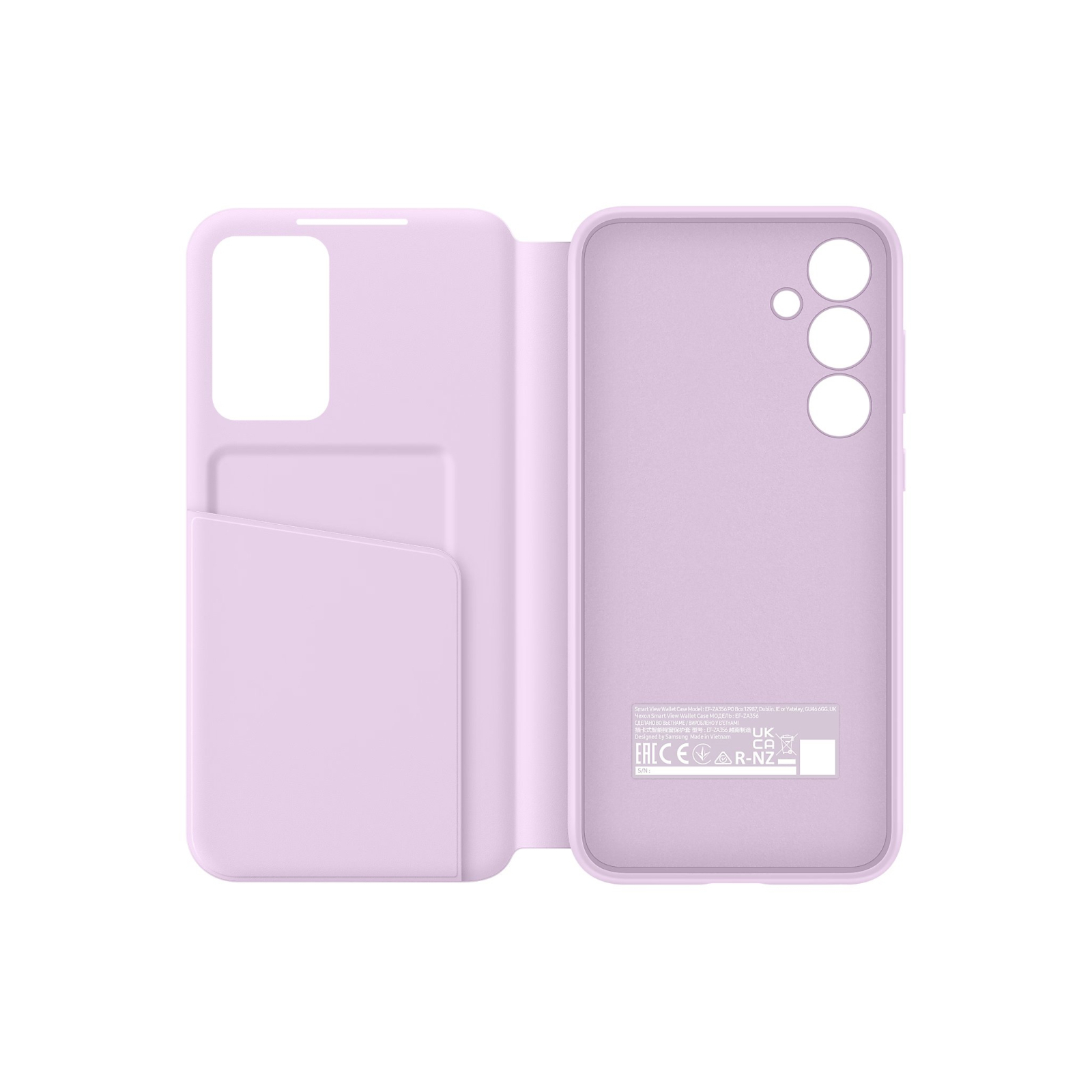 Чехол для мобильного телефона Samsung Galaxy A35 (A356) Smart View Wallet Case Violet (EF-ZA356CVEGWW) изображение 5