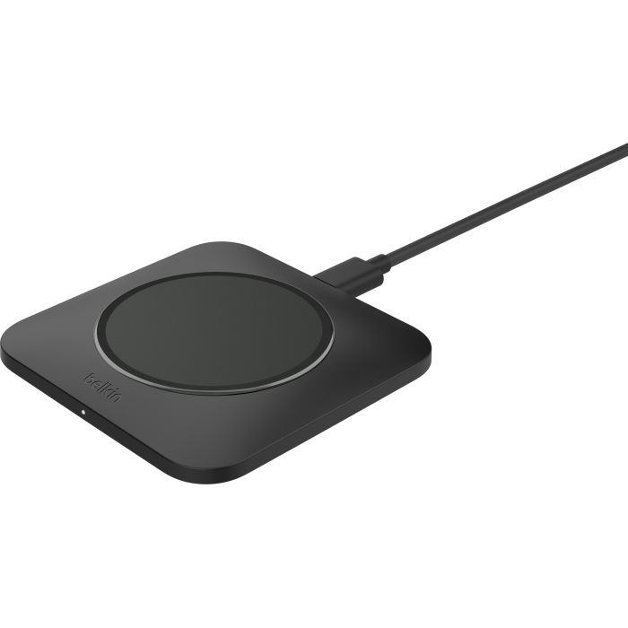 Зарядний пристрій Belkin 15W Pad Easy Align Black (WIA007VFBK) зображення 3