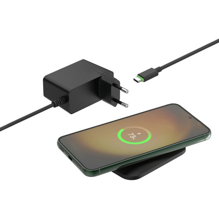 Зарядний пристрій Belkin 15W Pad Easy Align Black (WIA007VFBK) зображення 8