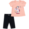 Набор детской одежды Breeze с единорогом (17143-98G-peach)