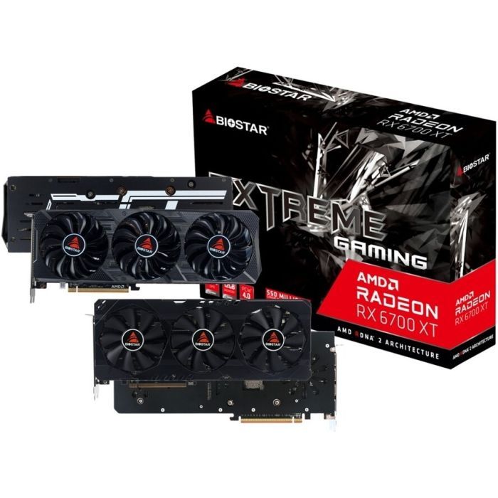 Видеокарта Radeon RX 6700 XT 12Gb Biostar (VA67T6TML9) изображение 4