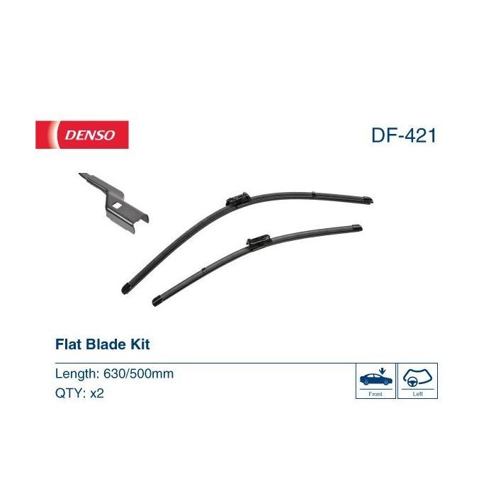 Щітка склоочисника Denso DF-421 зображення 3