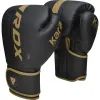 Боксерские перчатки RDX F6 Kara Matte Golden 14 унцій (BGR-F6MGL-14OZ) изображение 2