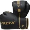 Боксерские перчатки RDX F6 Kara Matte Golden 14 унцій (BGR-F6MGL-14OZ) изображение 3