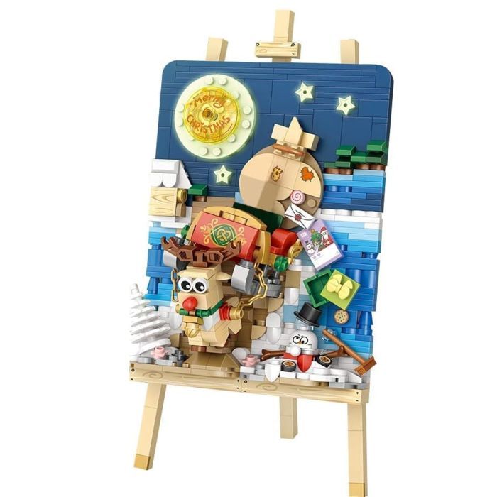 Конструктор LOZ mini Sleigh car без фигурок (1282)