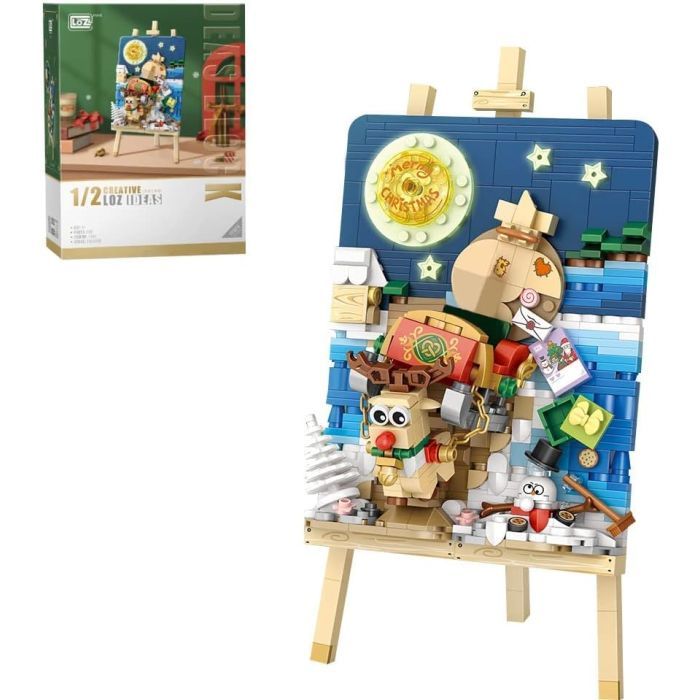 Конструктор LOZ mini Sleigh car без фигурок (1282) изображение 4