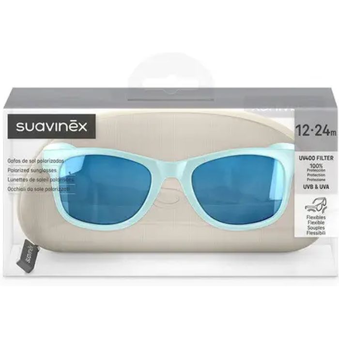 Детские солнцезащитные очки Suavinex полукруглая форма, 12-24 месяцев, голубая (308541) изображение 4