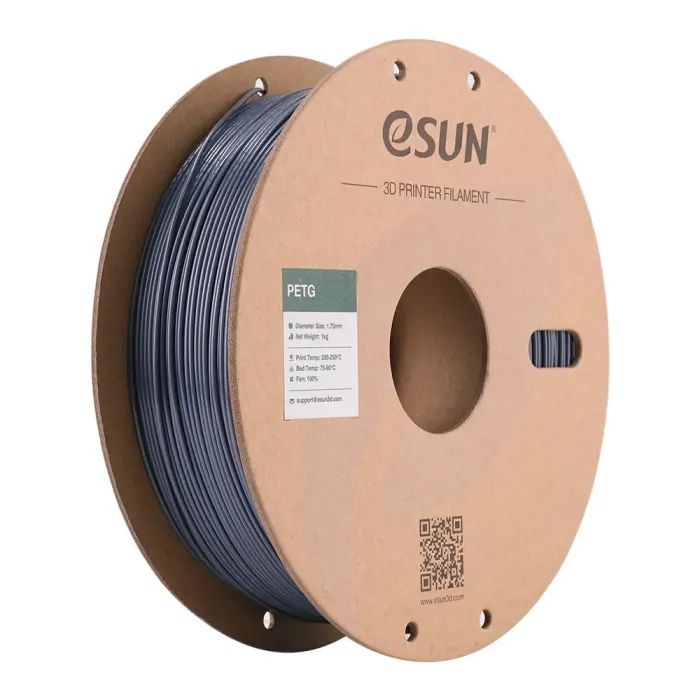 Пластик для 3D-принтера eSUN PETG P1,75mm 1kg solid grey (PETG-P175SH1)