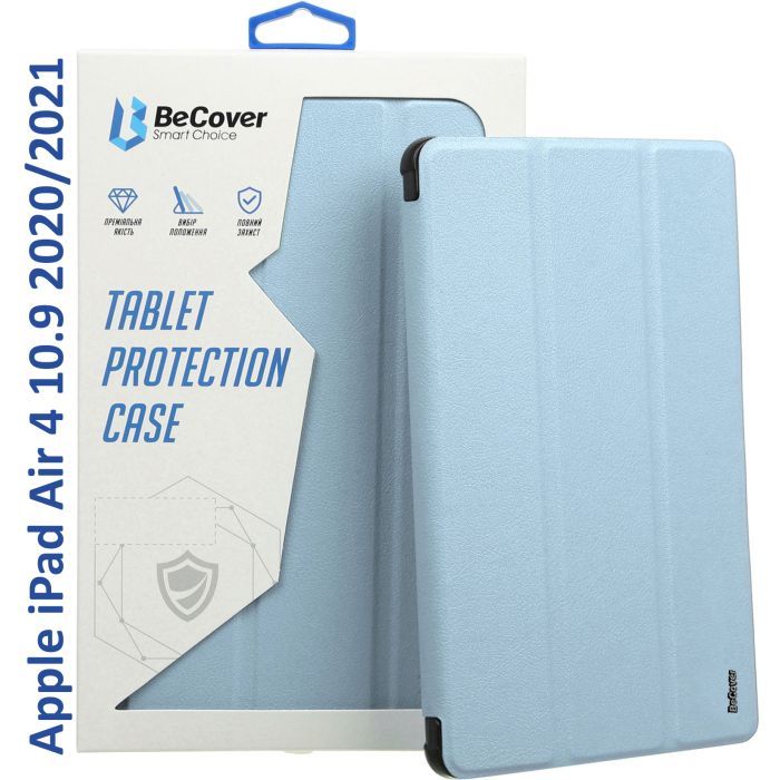 Чохол до планшета BeCover Tri Fold Hard Apple iPad Air 4 10.9 2020/2021 Pink (709660) (709660)
