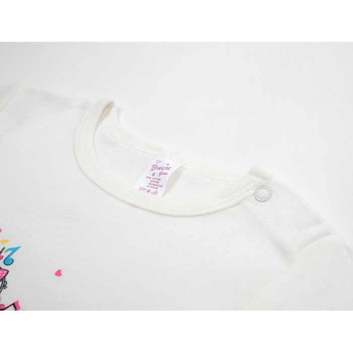 Боди детское Breeze з довгим рукавом (1027-92-cream) изображение 3