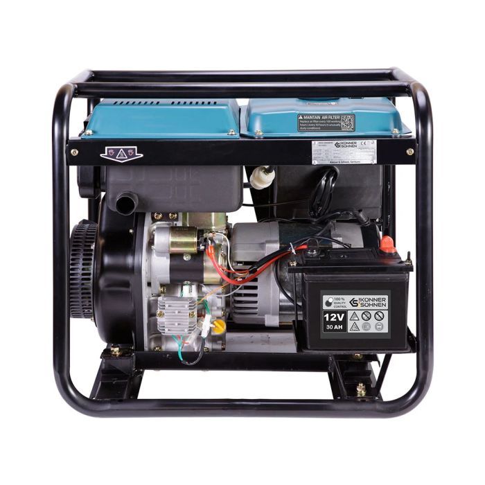 Генератор Konner&Sohnen KS 8100HDE 230V, 6.5kW, електростарт (KS8100HDE) изображение 4