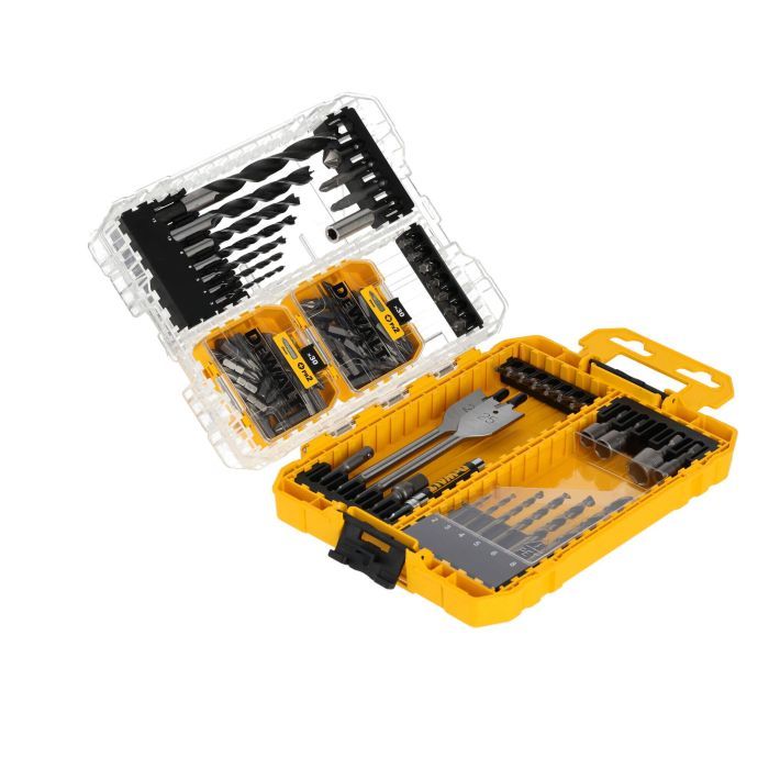 Набор сверл и бит DeWALT 100 шт, кейс Tough Case (DT70784) изображение 6