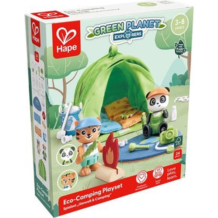 Ігровий набір Hape Екокемпінг (E3420)