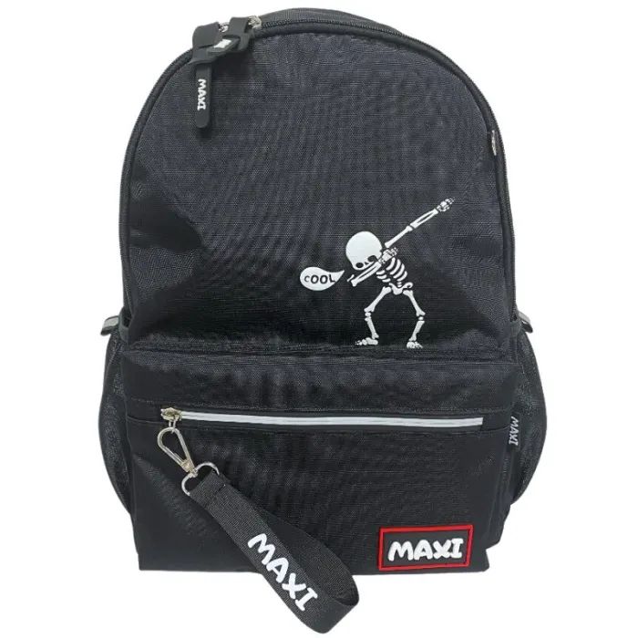 Рюкзак шкільний Maxi 16.5" Чорний (MX86208) зображення 4