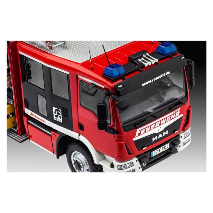 Сборная модель Revell Пожарная машина VARUS 4x4 уровень 4 масштаб 1:24 (RVL-07452) изображение 7