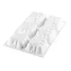 Форма для випікання Silikomart Cloude 71 x 71 h 34 mm (CLOUD 120)