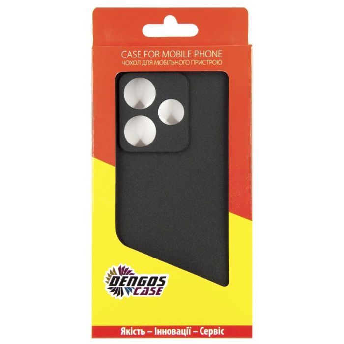 Чохол до мобільного телефона Dengos Carbon Xiaomi Redmi 13 4G (black) (DG-TPU-CRBN-199) зображення 5