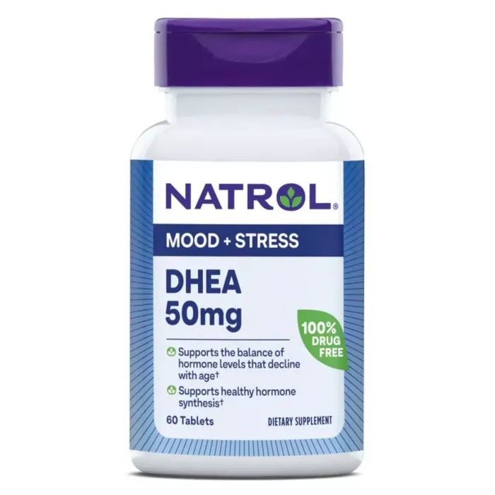 Вітамінно-мінеральний комплекс Natrol Дегідроепіандростерон 50 мг, DHEA, 60 та (NTL-16106)