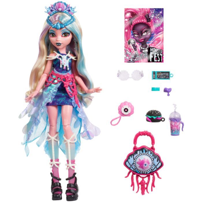 Кукла Monster High Лагуна Монстро-фестиваль (HXH82) изображение 4