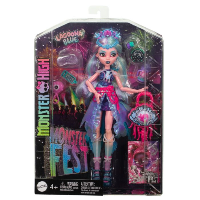 Кукла Monster High Лагуна Монстро-фестиваль (HXH82) изображение 5