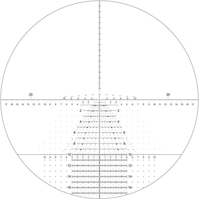 Оптический прицел Nightforce NX8 2.5-20x50 F1 ZeroS СW-ILL Сітка TReMoR3 з підсвічуванням (C631) изображение 5