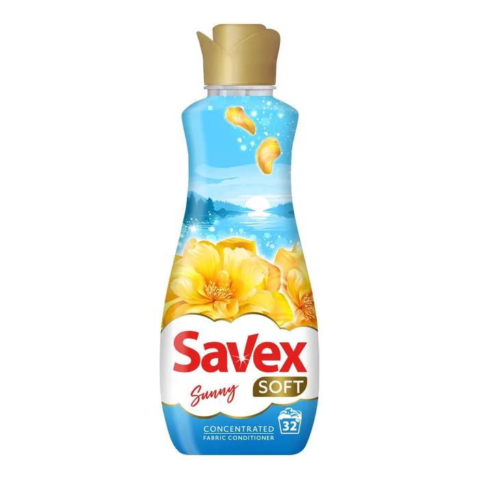 Кондиционер для белья Savex Soft Sunny 800 мл (3800024048937)