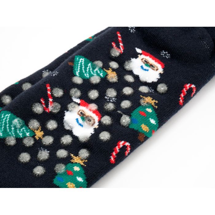 Носки детские Bross новогодние махровые (10436-4-6-blue) изображение 3