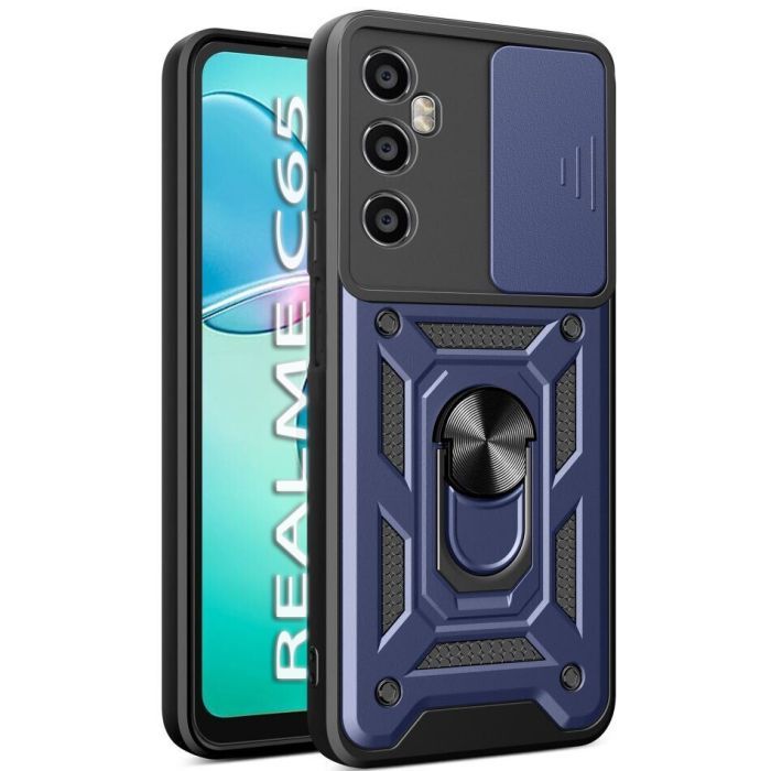 Чохол до мобільного телефона BeCover Military Realme C65 Blue (712181)