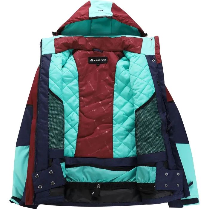 Куртка Alpine Pro Malefa LJCY546 547 бірюзовий/синій XS (007.016.0298) зображення 3
