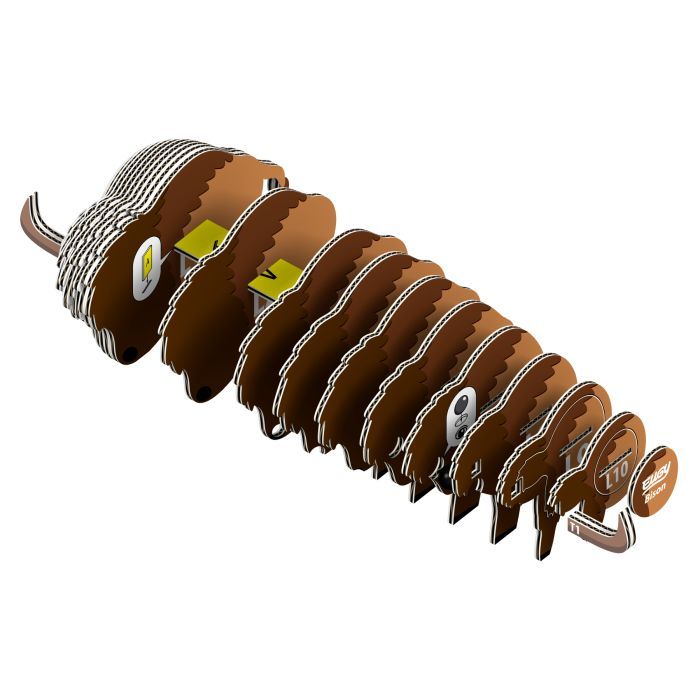 Пазл Eugy 3D Зоопарк Бізон (XEG-045) зображення 3