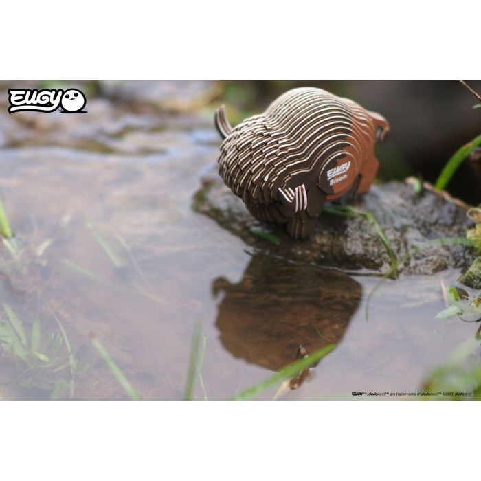 Пазл Eugy 3D Зоопарк Бізон (XEG-045) зображення 5