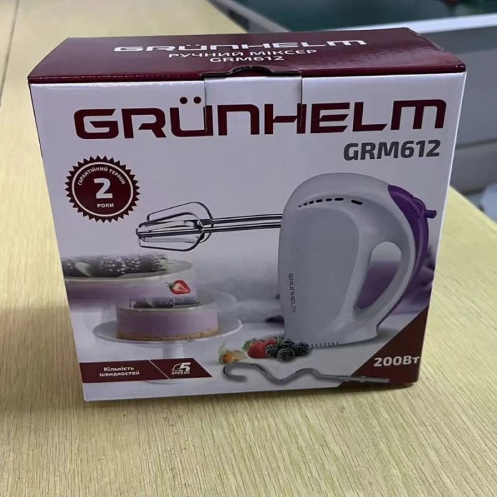 Миксер Grunhelm GRM612 изображение 2