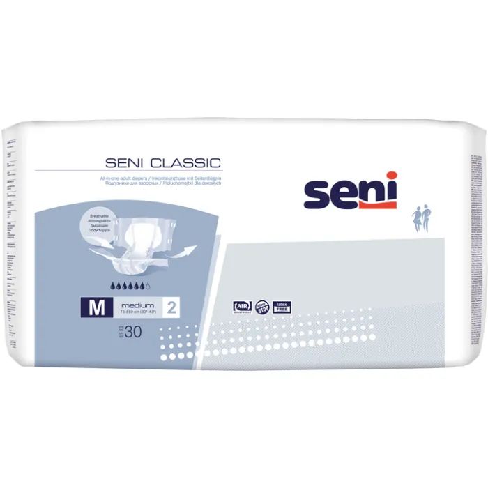 Подгузники для взрослых Seni Classic Medium 30 шт (5900516696405)