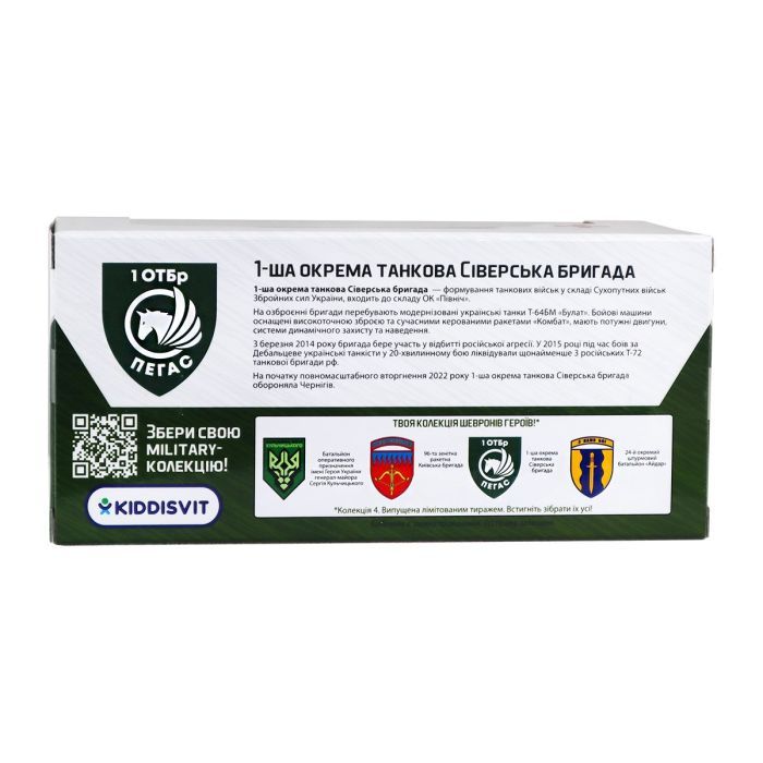 Спецтехника TechnoDrive серии Шевроны Героев - Танк - 1 ОТБр (250332W2) изображение 8