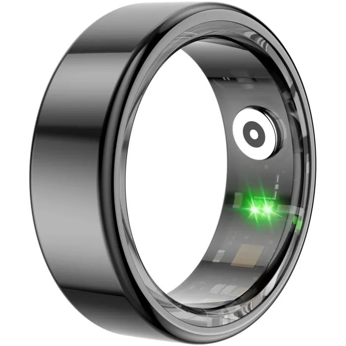 Смарт-кільце Smart Ring SSR-03 розмір 8 Чорний (1076467) зображення 2