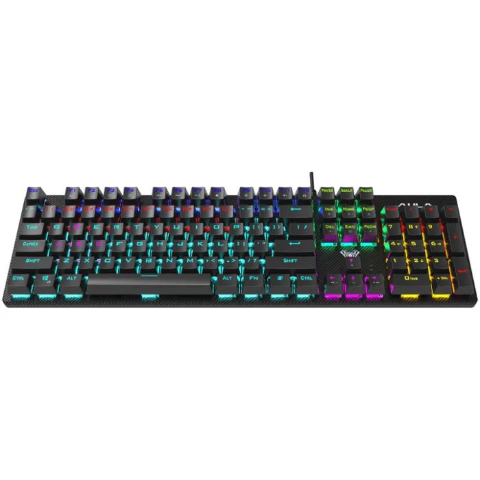 Клавиатура Aula S2022 KRGD Blue Hot-Swap USB UA Black (6948391202235) изображение 2
