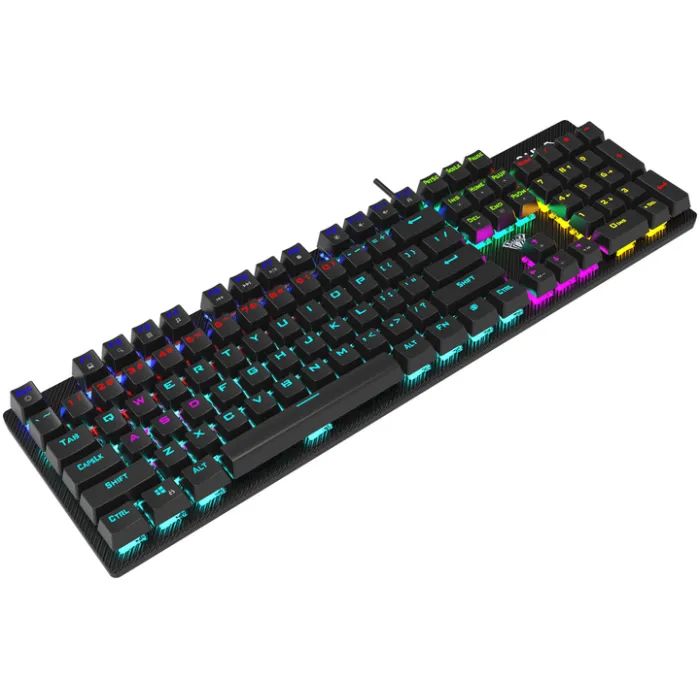 Клавиатура Aula S2022 KRGD Blue Hot-Swap USB UA Black (6948391202235) изображение 5