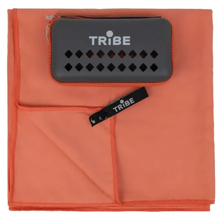 Туристическое полотенце Tribe з мікрофібри в чохлі Pocket Towel 75х150 XL Brick-red (T-LC-0001-XL-brick-red)