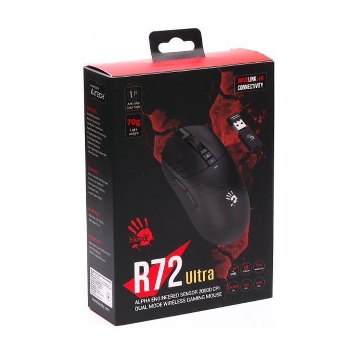 Мышка A4Tech Bloody R72 Ultra Wireless/USB Black (4711421000895) изображение 11