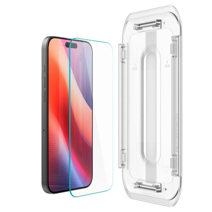 Скло захисне Spigen iPhone 16 Pro Glas.tR EZ Fit (2 Pack) (AGL07928) зображення 5