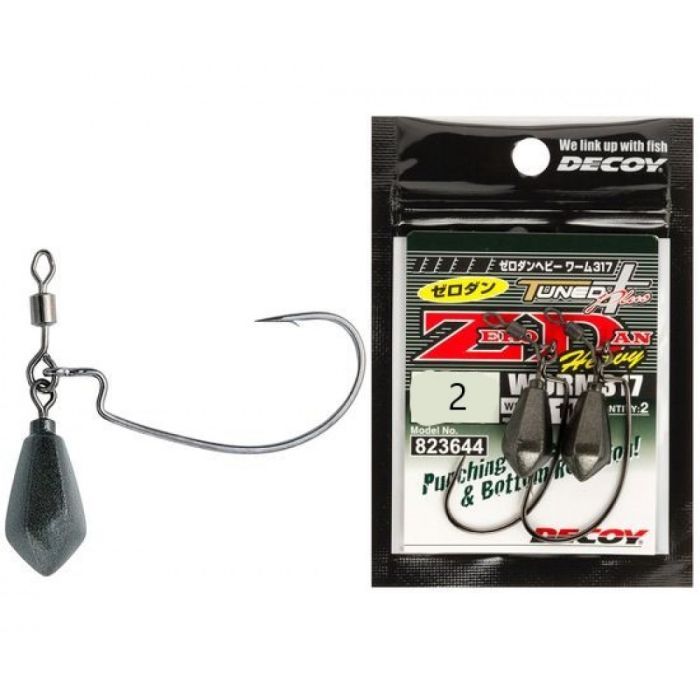 Монтаж Decoy Worm317 Zero-Dan Heavy 2 5.0g (2 шт/уп) (1562.09.64) > цены в Киеве и Украине Монтаж Decoy Worm317 Zero-Dan Heavy 2 5.0g (2 шт/уп) (1562.09.64)