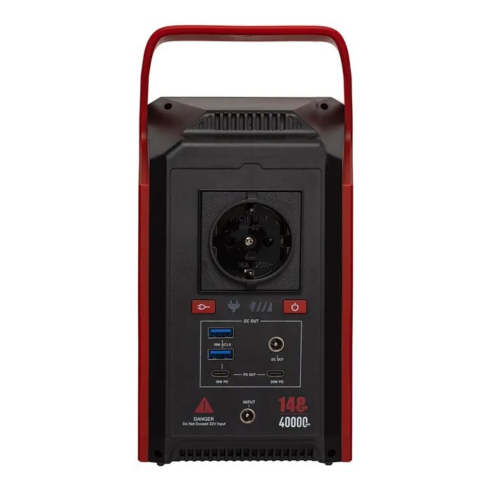 Зарядная станция PowerPlant PP-425 40000mAh, PD 30W, AC 200W (PB931415)