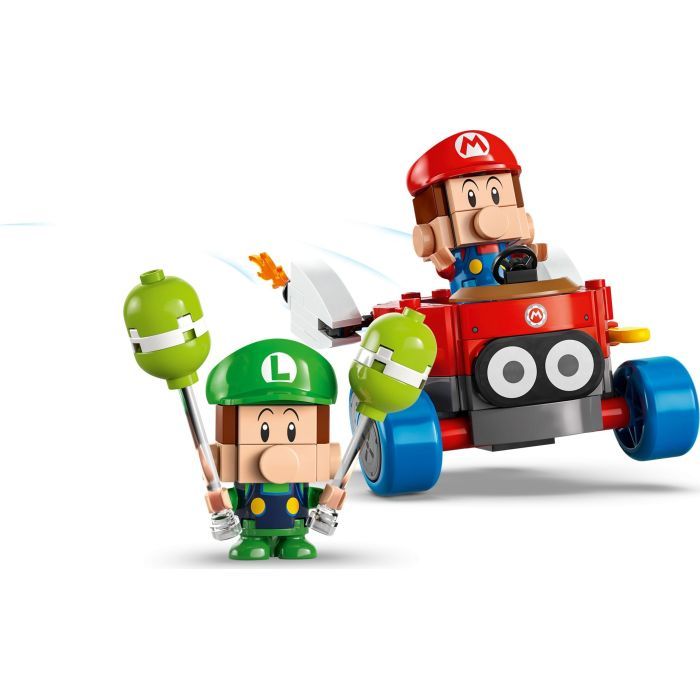 Конструктор LEGO Super Mario Mario Kart – Baby Mario vs. Baby Luigi (72034) изображение 4