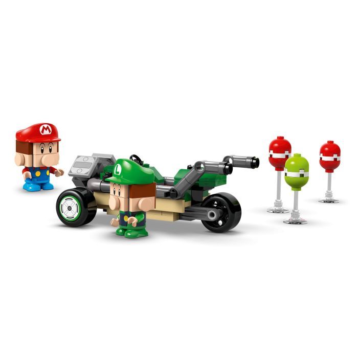 Конструктор LEGO Super Mario Mario Kart – Baby Mario vs. Baby Luigi (72034) изображение 5