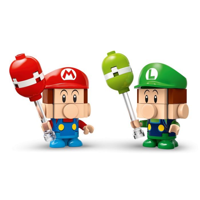 Конструктор LEGO Super Mario Mario Kart – Baby Mario vs. Baby Luigi (72034) изображение 7