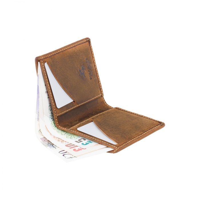 Кошелек Visconti VSL21 Saber c RFID Oil Brown (VSL21 OIL BRN) изображение 4