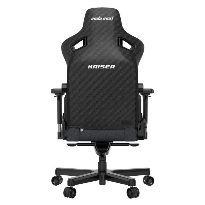 Кресло игровое Anda Seat Kaiser 3 Fabric Size L Dark Gray (AD12YDC-L-01-GB-CF) изображение 7